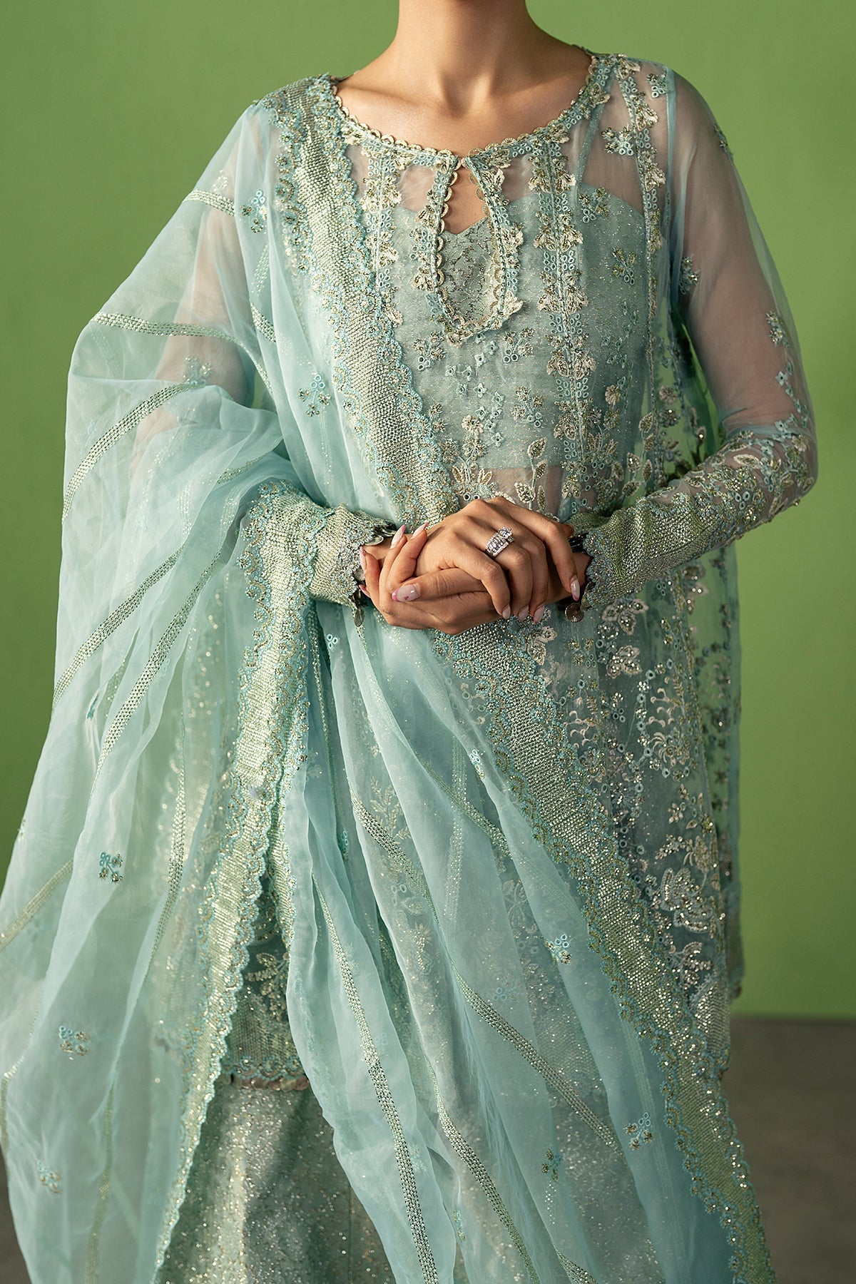 Ayzel | Pehli Nazar 25 | Zarbaaf - Ladies Clothes - Maria Faisal