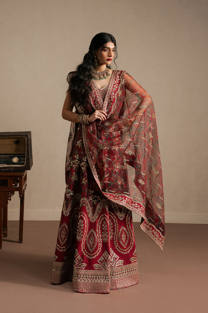Ayzel | Qurbat Silk Festive 26 | Taaruf - Formal Dress - available at Maria Faisal in UK and USA.