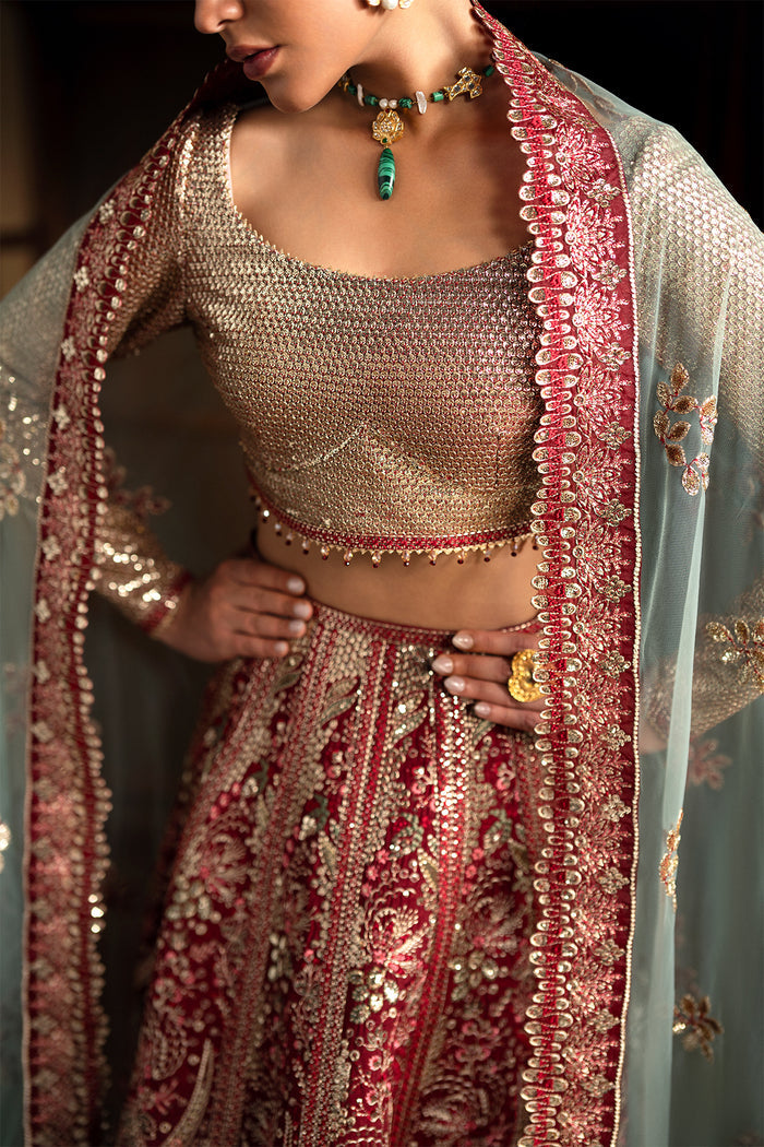 Ayzel | Kaashvi Wedding Formals 25 | ROSHANI - Wedding Dress - available at Maria Faisal in UK and USA.