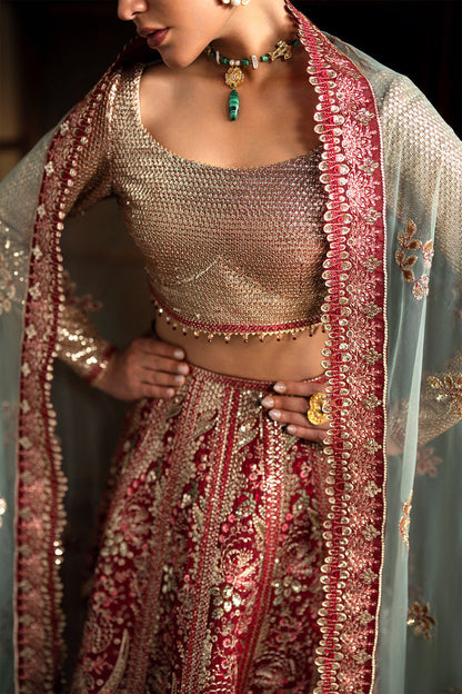 Ayzel | Kaashvi Wedding Formals 25 | ROSHANI - Wedding Dress - available at Maria Faisal in UK and USA.