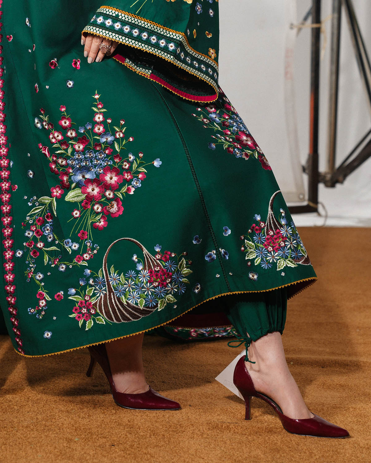 Jugnu Lahore | The Reserved View SS Edit | Bezan - Dress - available at Maria Faisal in UK and USA.