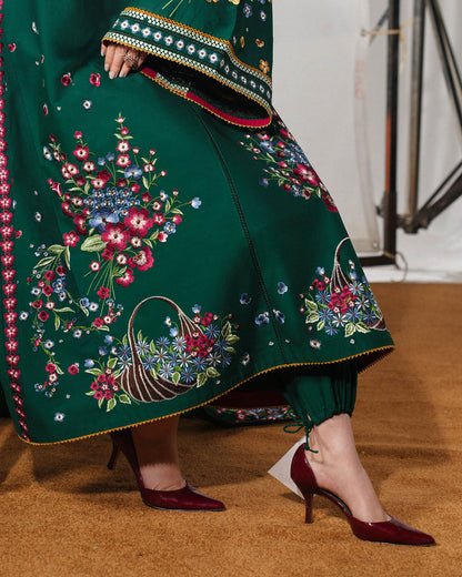 Jugnu Lahore | The Reserved View SS Edit | Bezan - Dress - available at Maria Faisal in UK and USA.