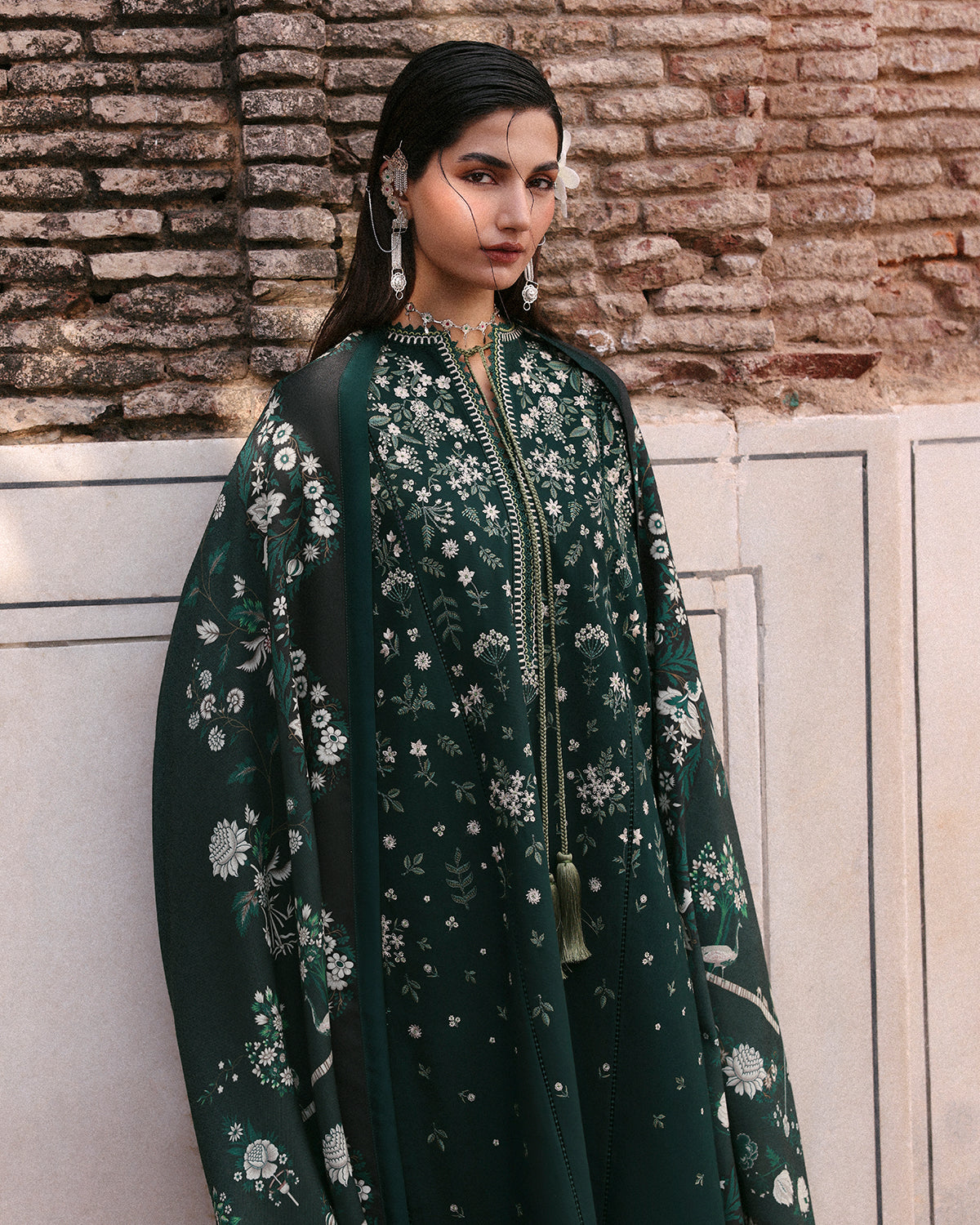 Jugnu | Khaddar 25 | Bita - Casual Dress - available at Maria Faisal in UK and USA.