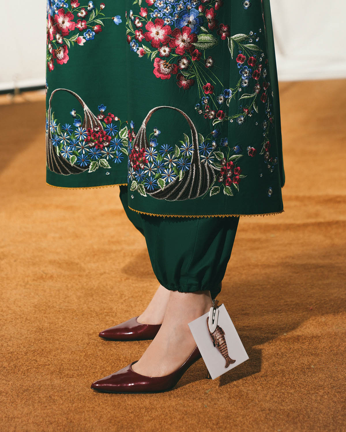 Jugnu Lahore | The Reserved View SS Edit | Bezan - Dress - available at Maria Faisal in UK and USA.