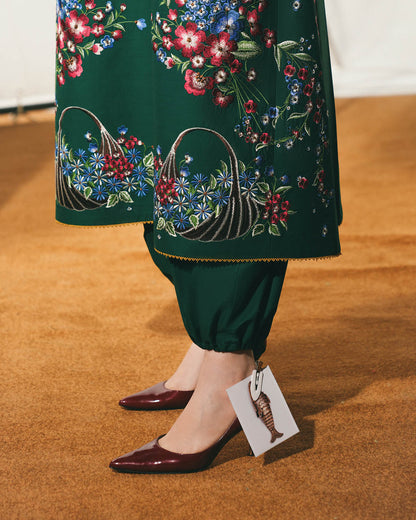 Jugnu Lahore | The Reserved View SS Edit | Bezan - Dress - available at Maria Faisal in UK and USA.