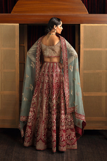 Ayzel | Kaashvi Wedding Formals 25 | ROSHANI - Wedding Dress - available at Maria Faisal in UK and USA.