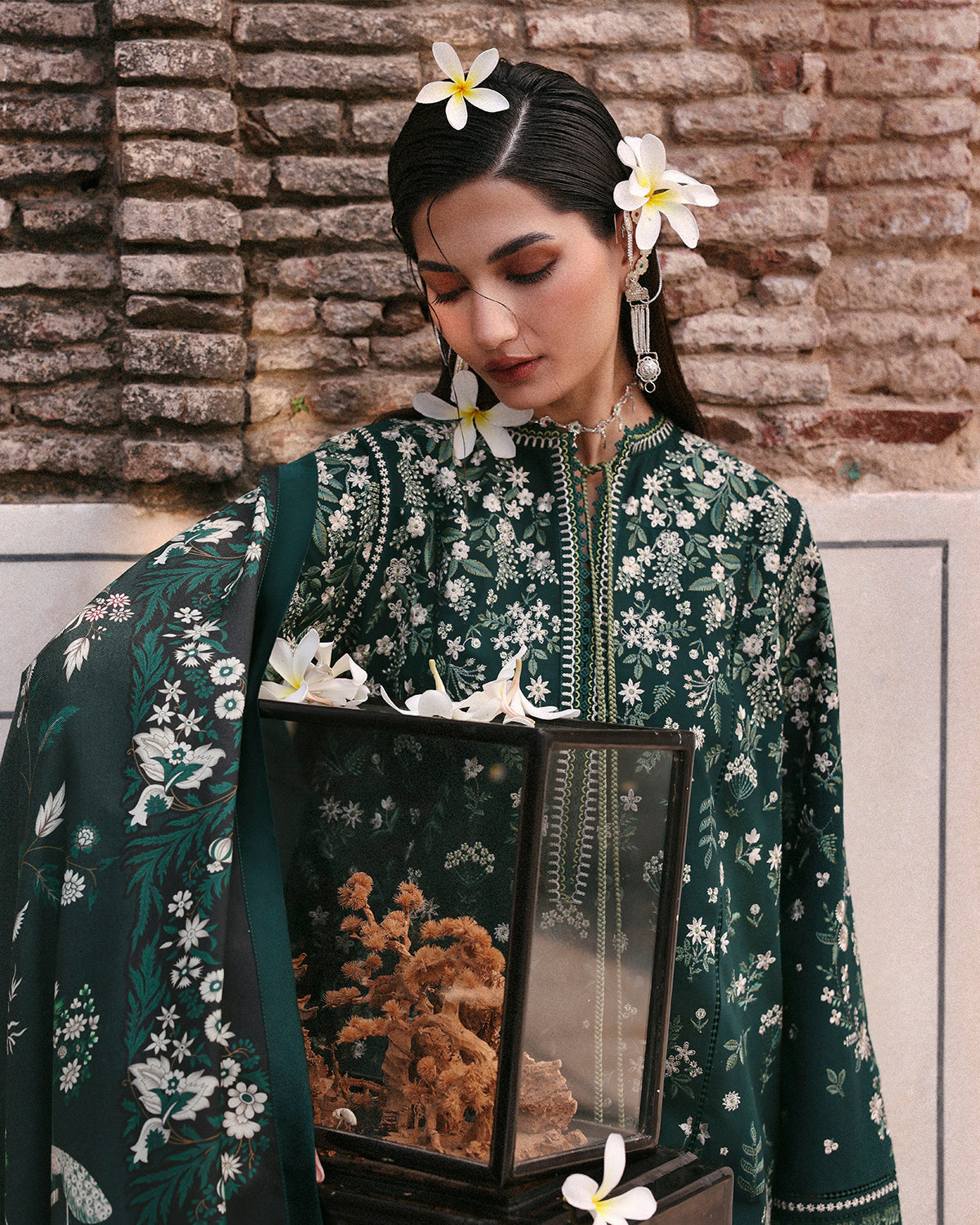 Jugnu | Khaddar 25 | Bita - Casual Dress - available at Maria Faisal in UK and USA.