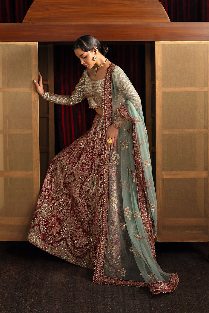 Ayzel | Kaashvi Wedding Formals 25 | ROSHANI - Wedding Dress - available at Maria Faisal in UK and USA.