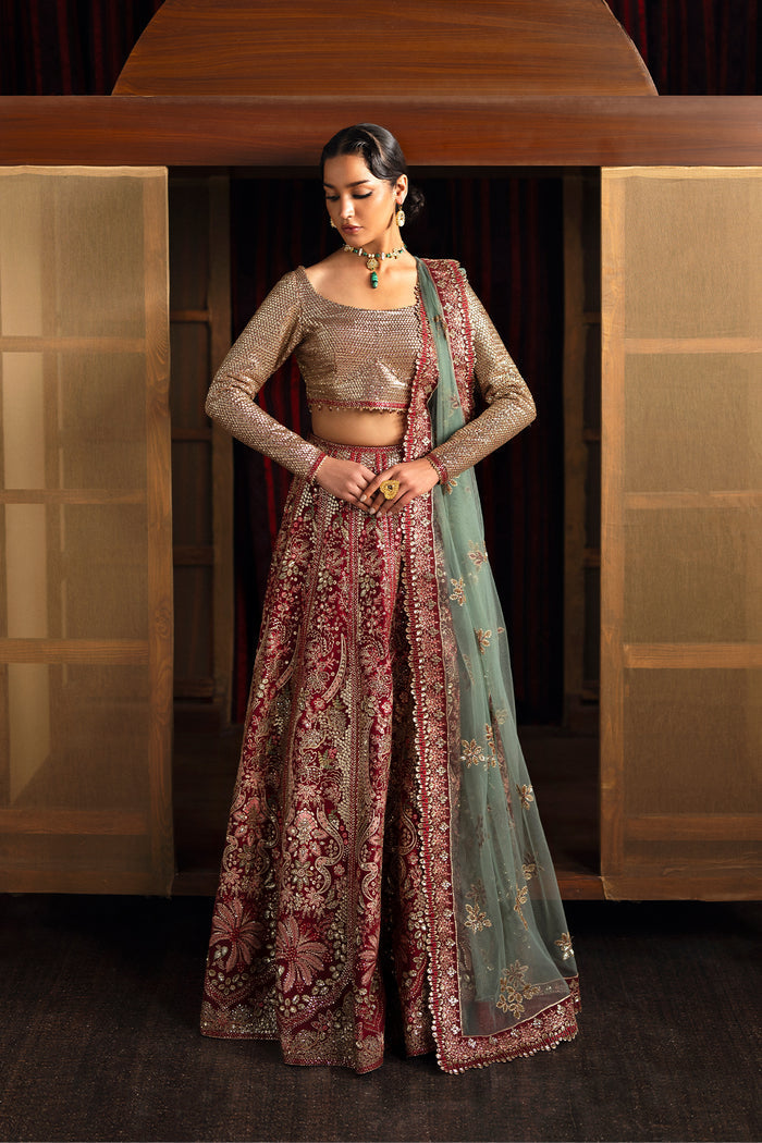 Ayzel | Kaashvi Wedding Formals 25 | ROSHANI - Wedding Dress - available at Maria Faisal in UK and USA.