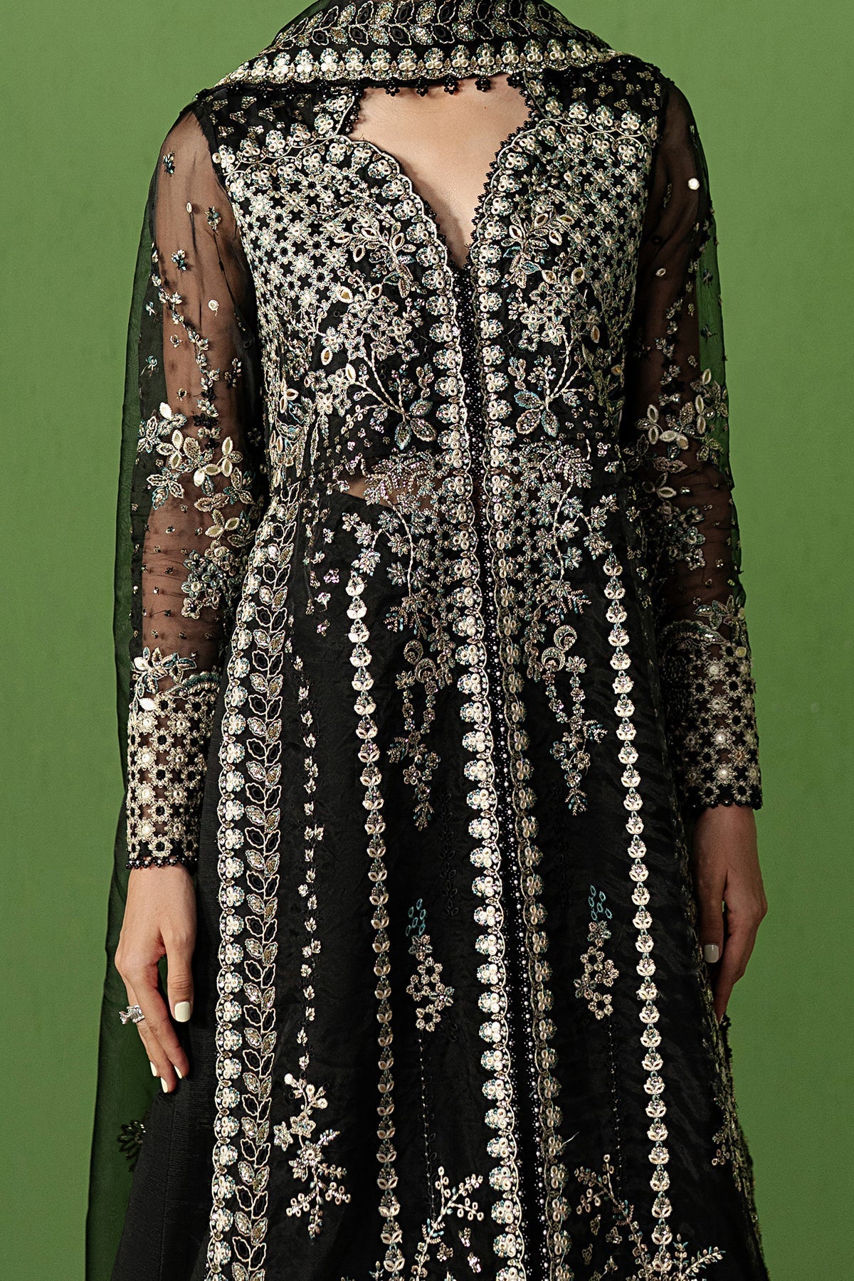 Ayzel | Pehli Nazar 25 | Manzar - Ladies Clothes - Maria Faisal