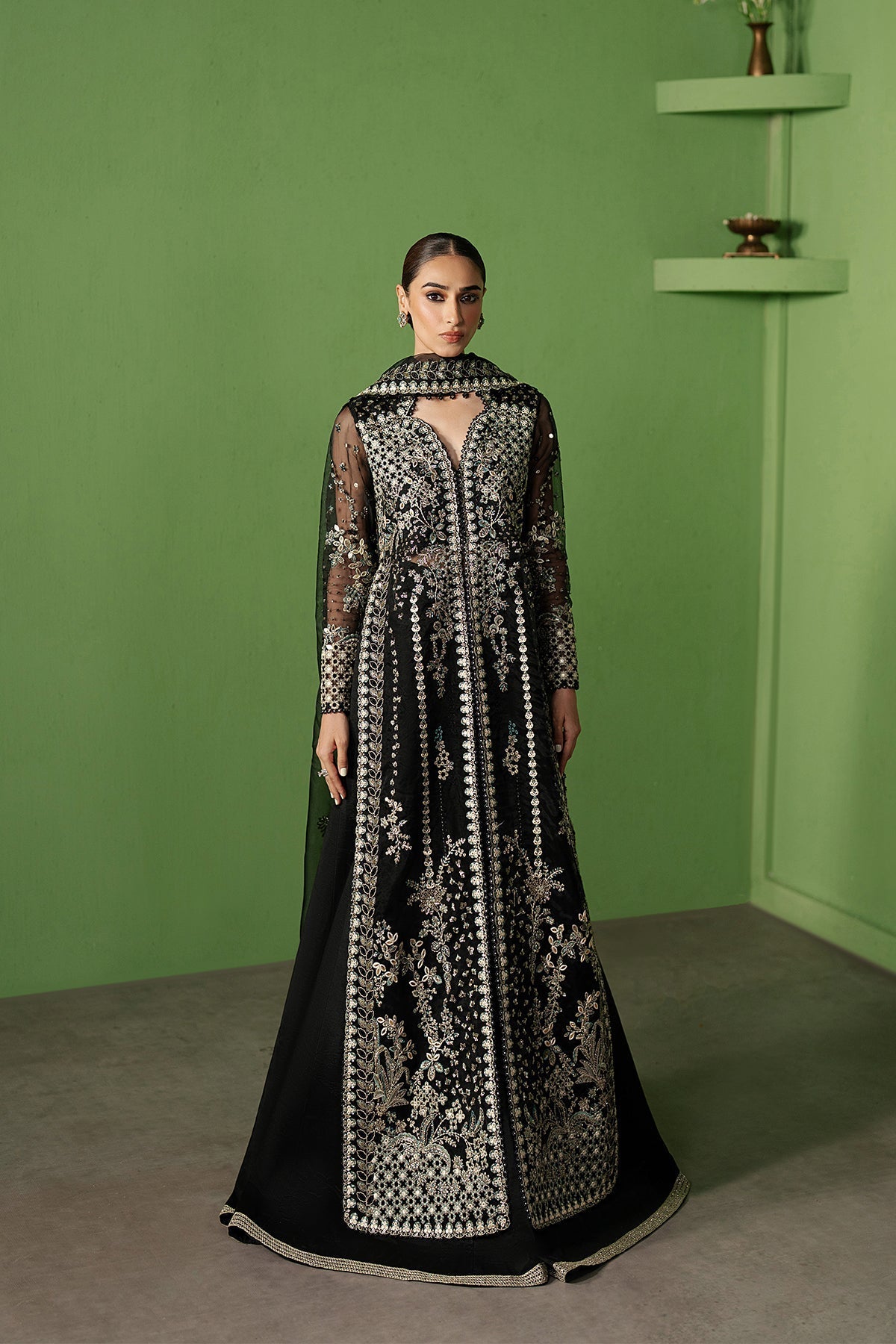 Ayzel | Pehli Nazar 25 | Manzar - Ladies Clothes - Maria Faisal