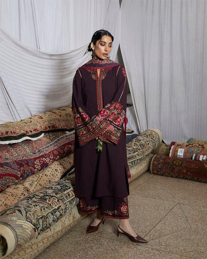 Jugnu | Karandi 25 | Bari - Luxury Dress - available at Maria Faisal in UK and USA.