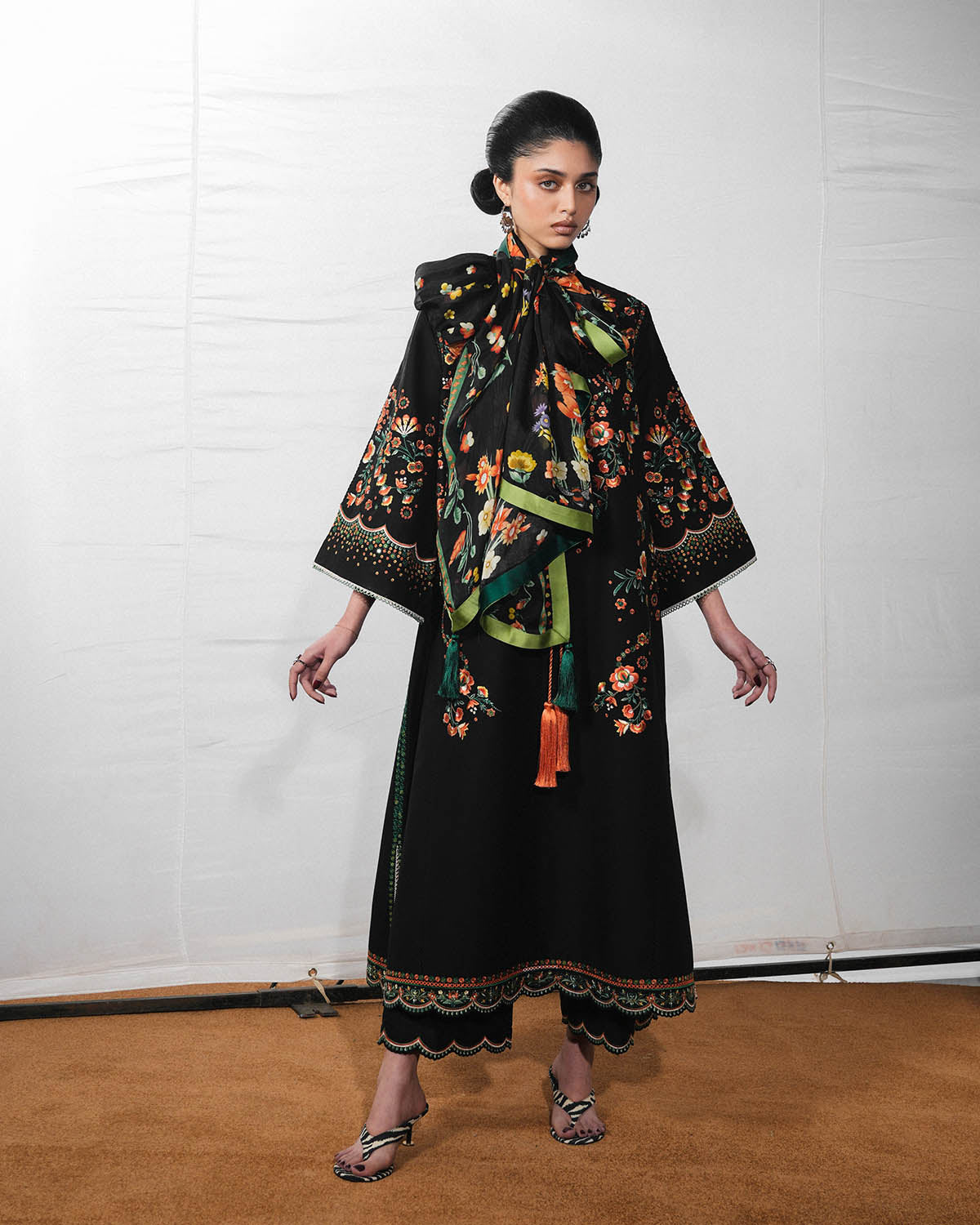 Jugnu Lahore | The Reserved View SS Edit | Bahri - Dress - available at Maria Faisal in UK and USA.