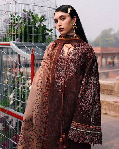 Jugnu | Khaddar 25 | Sena - Casual Dress - available at Maria Faisal in UK and USA.