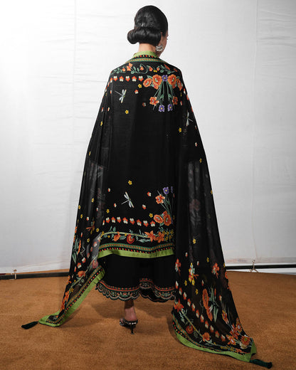 Jugnu Lahore | The Reserved View SS Edit | Bahri - Dress - available at Maria Faisal in UK and USA.