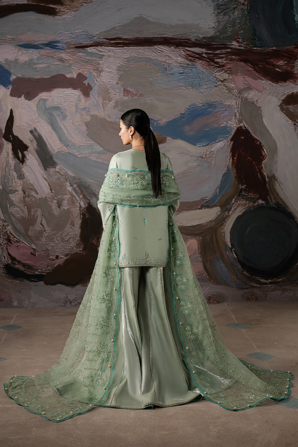Ayzel | Solaris Wedding Formals 25 | GLOWEN - Wedding Dress - available at Maria Faisal in UK and USA.