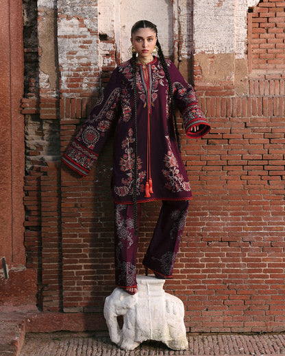 Jugnu | Khaddar 25 | Laleh - Casual Dress - available at Maria Faisal in UK and USA.