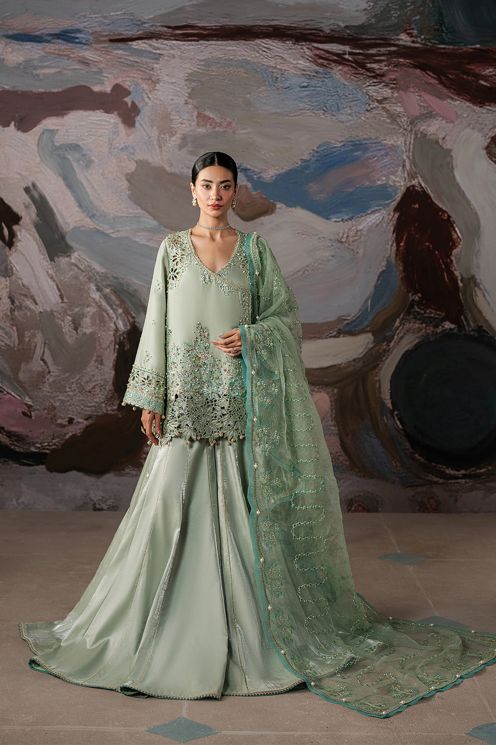 Ayzel | Solaris Wedding Formals 25 | GLOWEN - Wedding Dress - available at Maria Faisal in UK and USA.