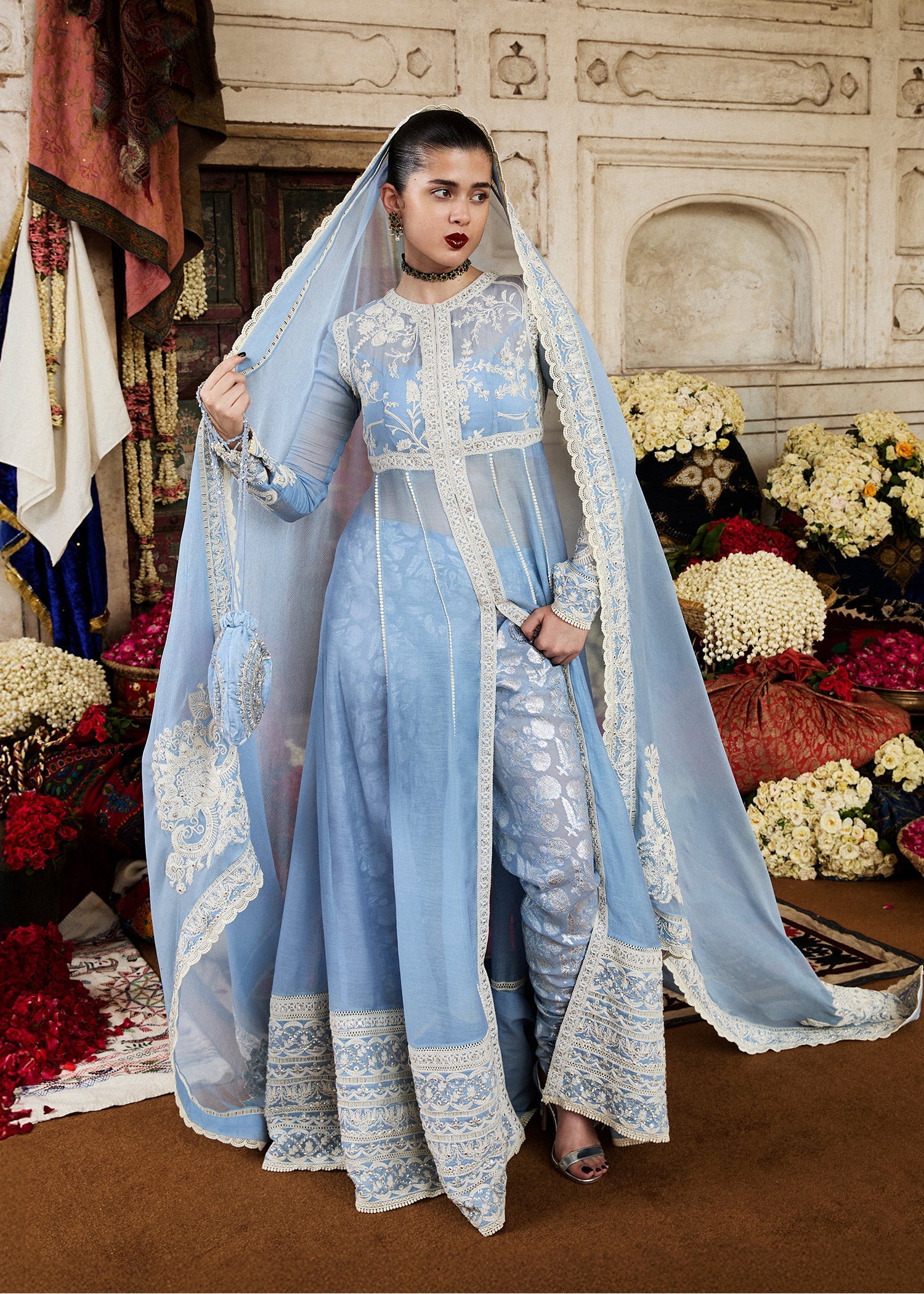Hussain Rehar | Festive Pret'25 | Mehrabeen - Luxury Pret - Maria Faisal