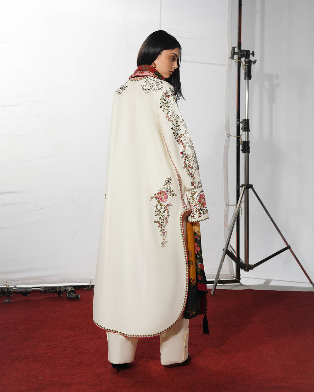 Jugnu | The Reserved View SS Edit | Rasti - Dress - available at Maria Faisal in UK and USA.