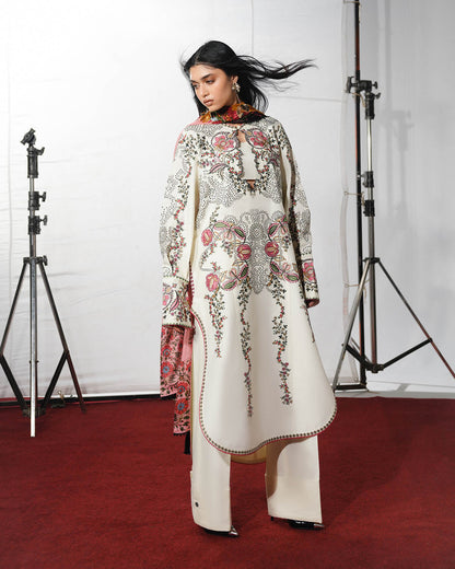Jugnu | The Reserved View SS Edit | Rasti - Dress - available at Maria Faisal in UK and USA.
