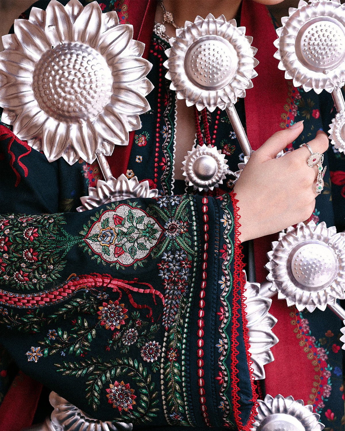 Jugnu | Khaddar 25 | Rati - Casual Dress - available at Maria Faisal in UK and USA.