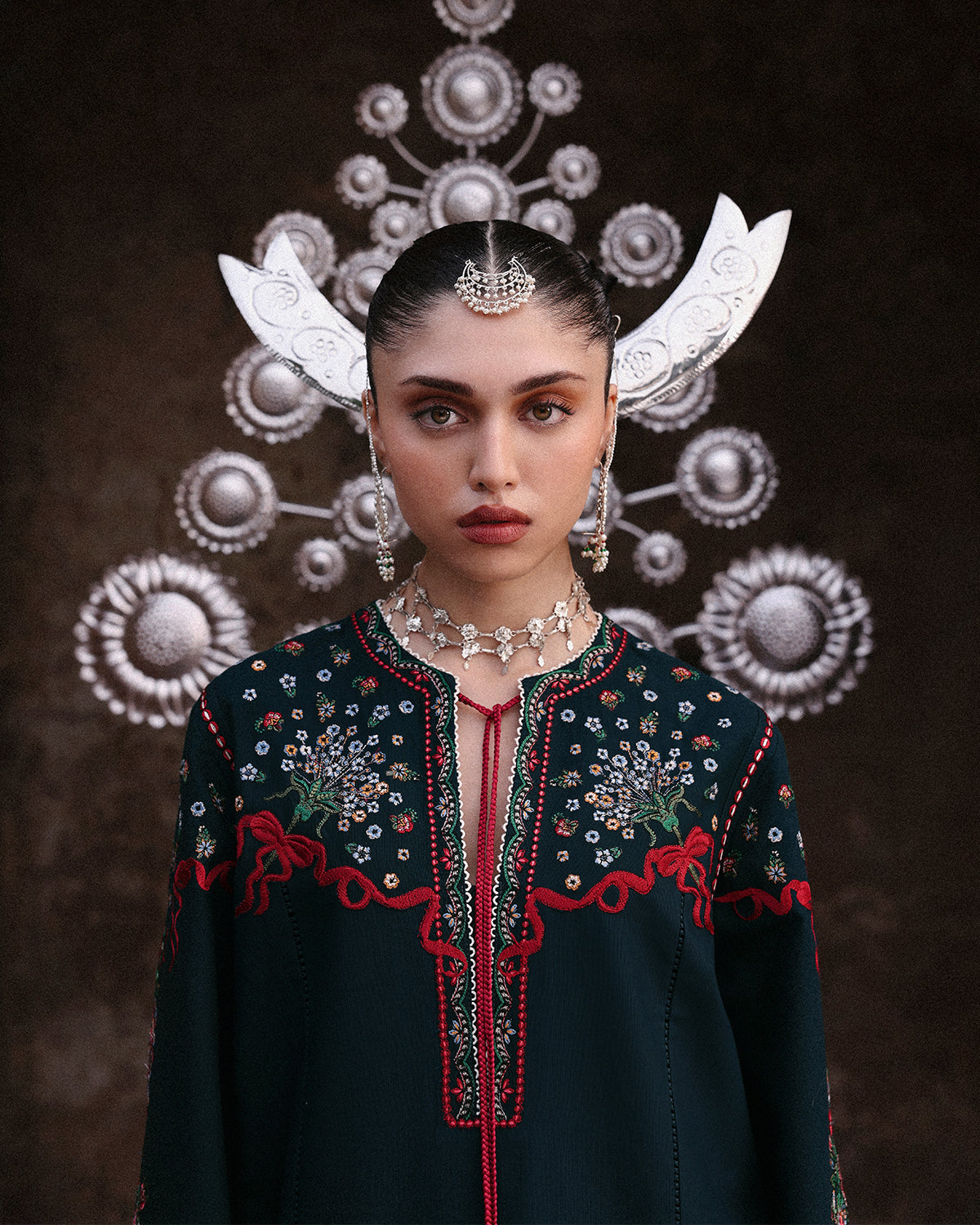 Jugnu | Khaddar 25 | Rati - Casual Dress - available at Maria Faisal in UK and USA.
