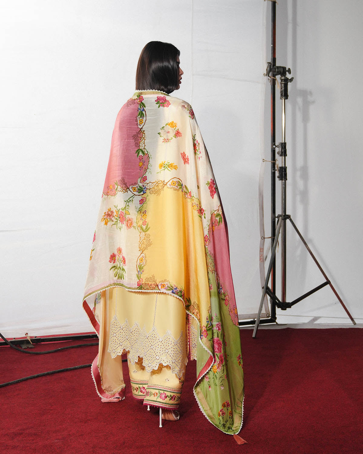 Jugnu Lahore | The Reserved View SS Edit | Jahan - Dress - available at Maria Faisal in UK and USA.