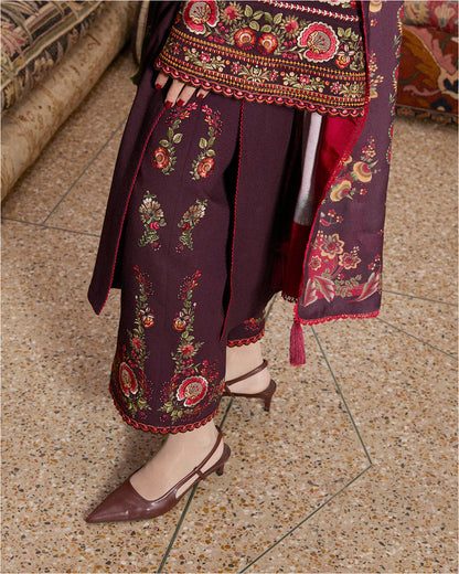 Jugnu | Karandi 25 | Bari - Luxury Dress - available at Maria Faisal in UK and USA.