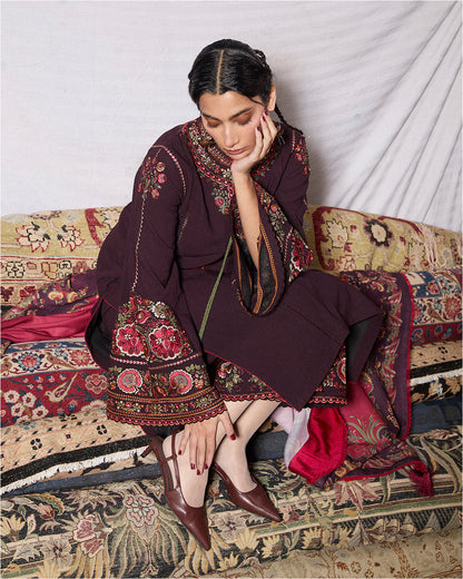 Jugnu | Karandi 25 | Bari - Luxury Dress - available at Maria Faisal in UK and USA.