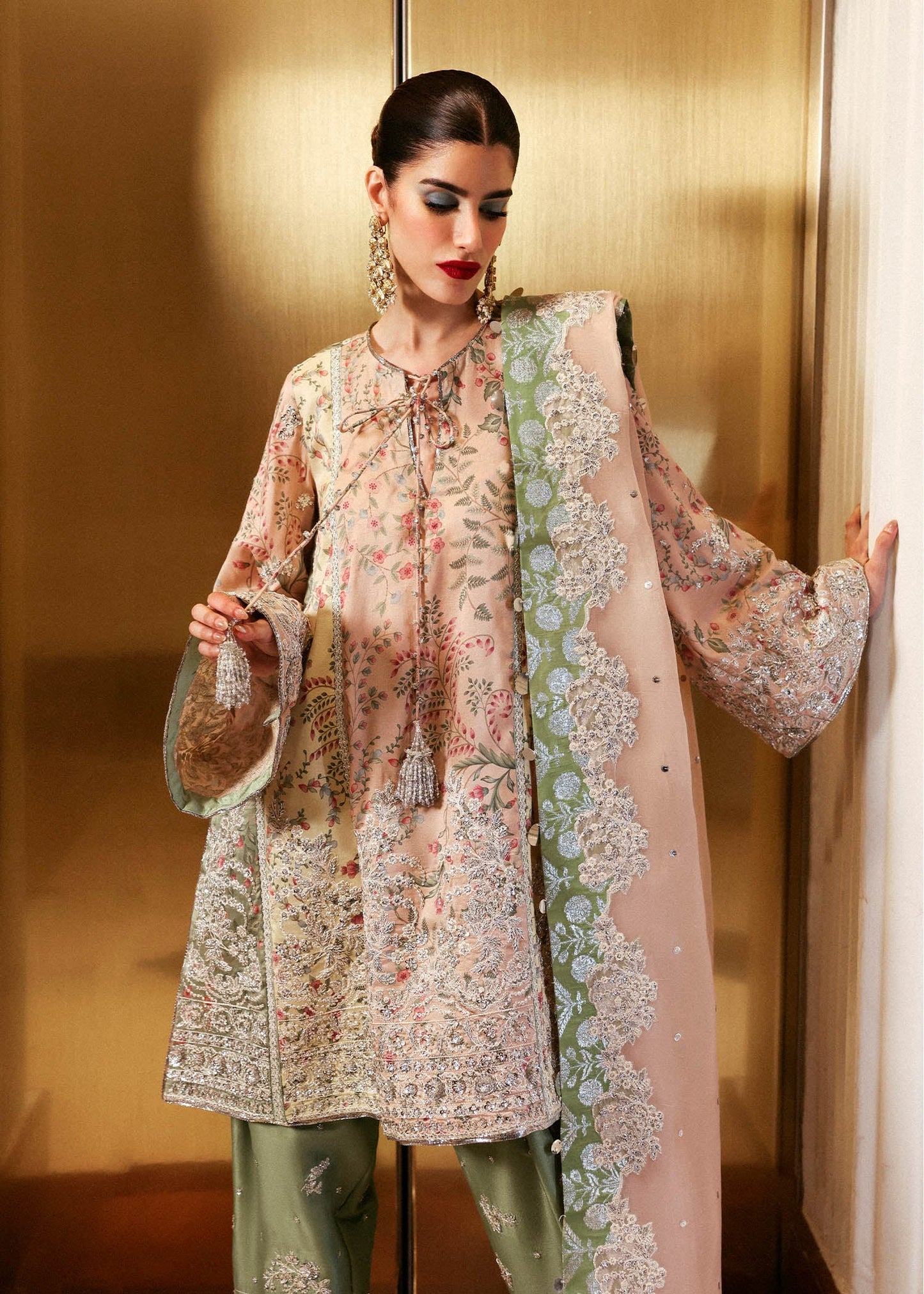 Hussain Rehar I The Scent Luxury Pret 25 I Reve - Ladies Clothes - Maria Faisal