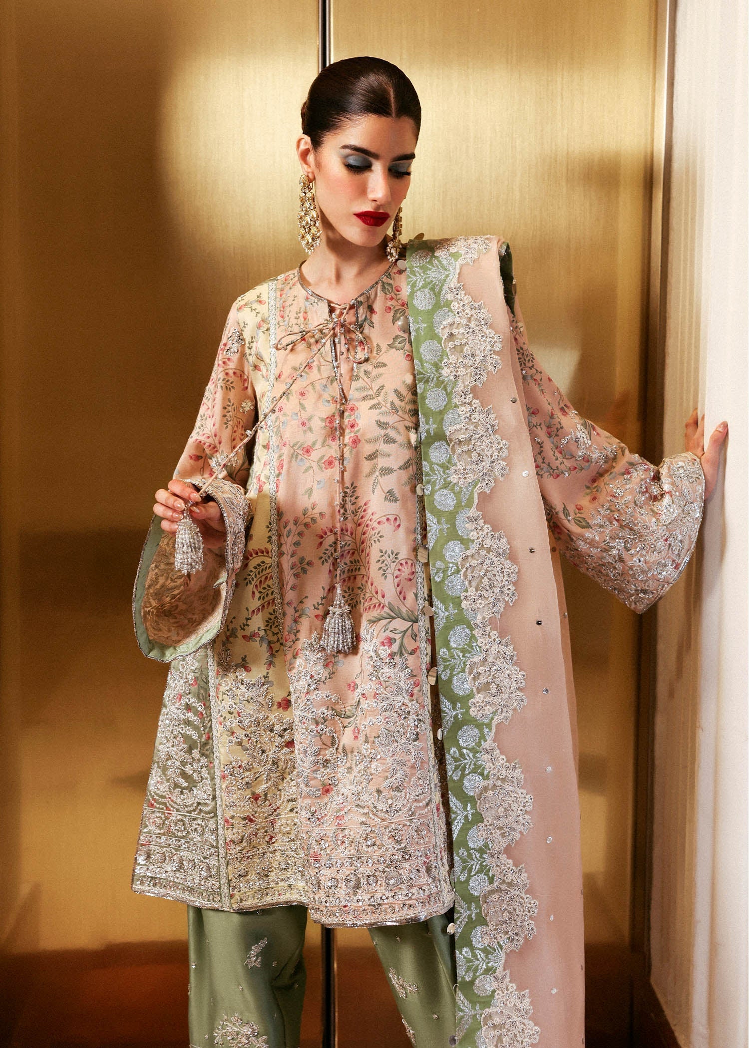 Hussain Rehar I The Scent Luxury Pret 25 I Reve - Ladies Clothes - Maria Faisal
