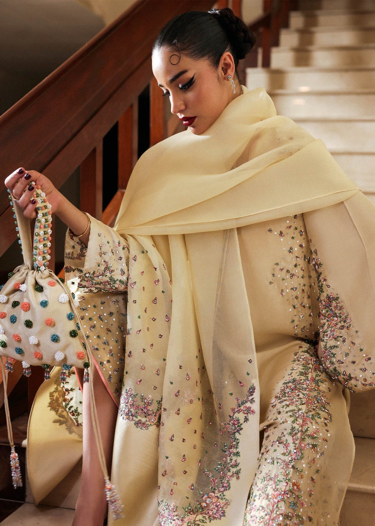 Hussain Rehar I The Scent Luxury Pret 25 I Ciel - Ladies Clothes - Maria Faisal