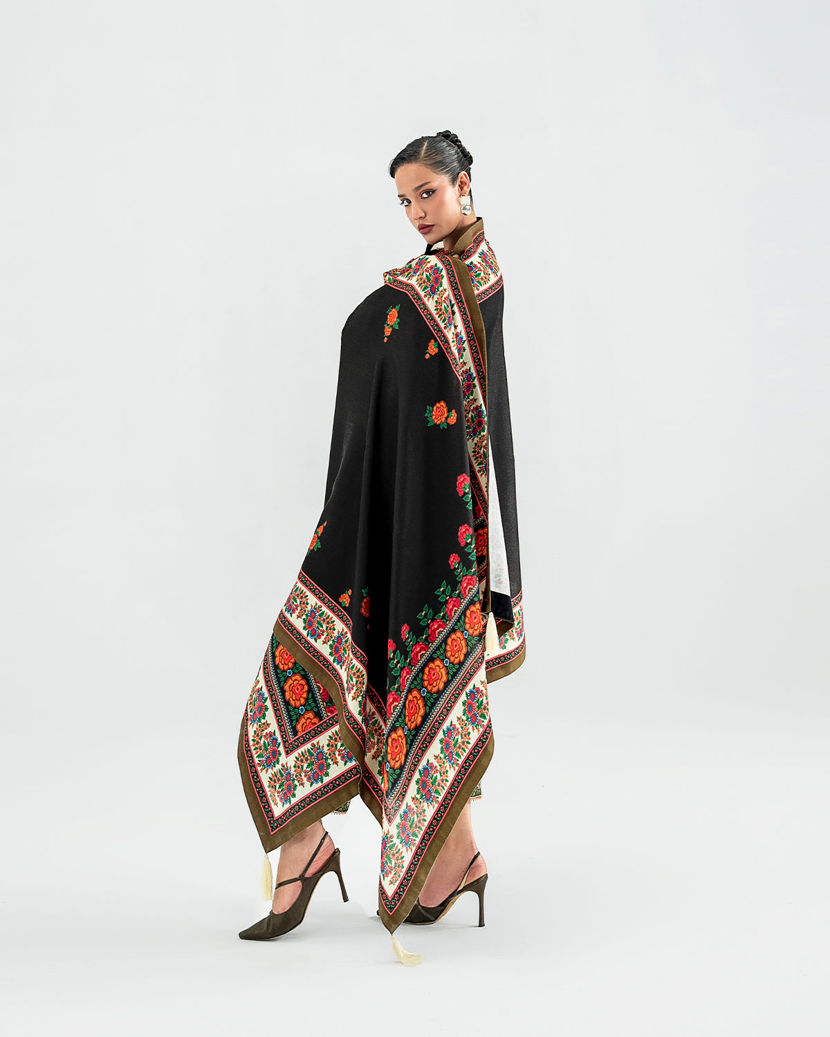 Jugnu | Khaddar 25 | Soni - Casual Dress - available at Maria Faisal in UK and USA.