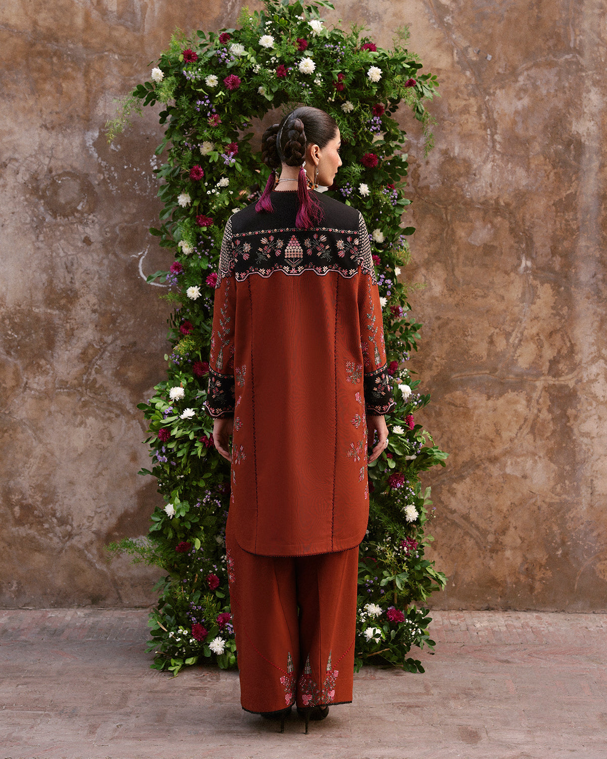Jugnu | Khaddar 25 | Parsa - Casual Dress - available at Maria Faisal in UK and USA.