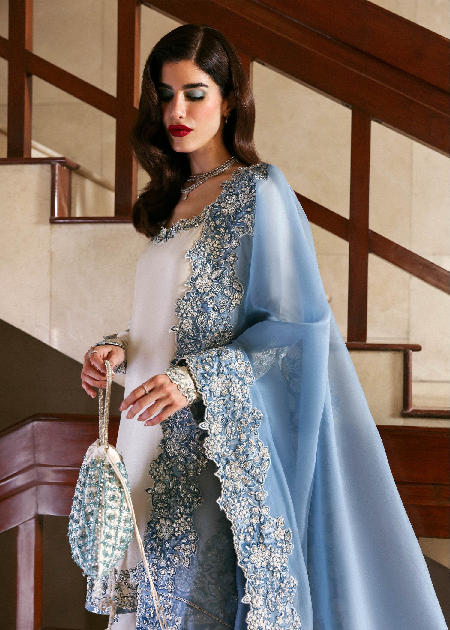 Hussain Rehar I The Scent Luxury Pret 25 I Virelle - Ladies Clothes - Maria Faisal