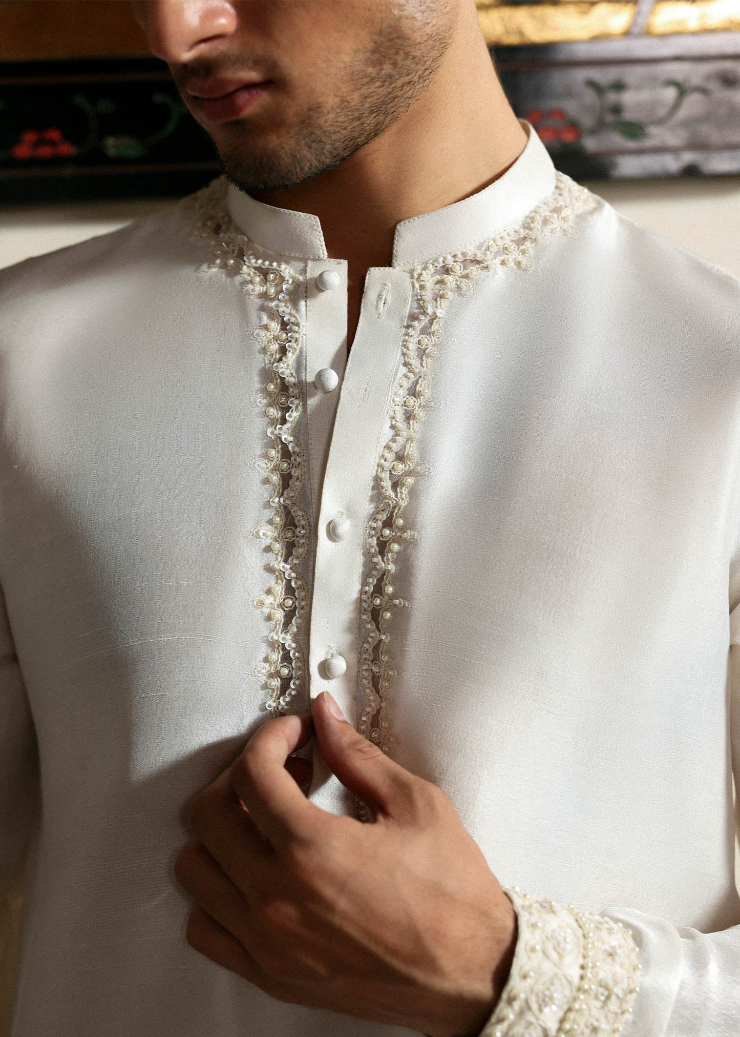 Hussain Rehar I The Scent Luxury Pret 25 I Vellin - MensWear - Maria Faisal