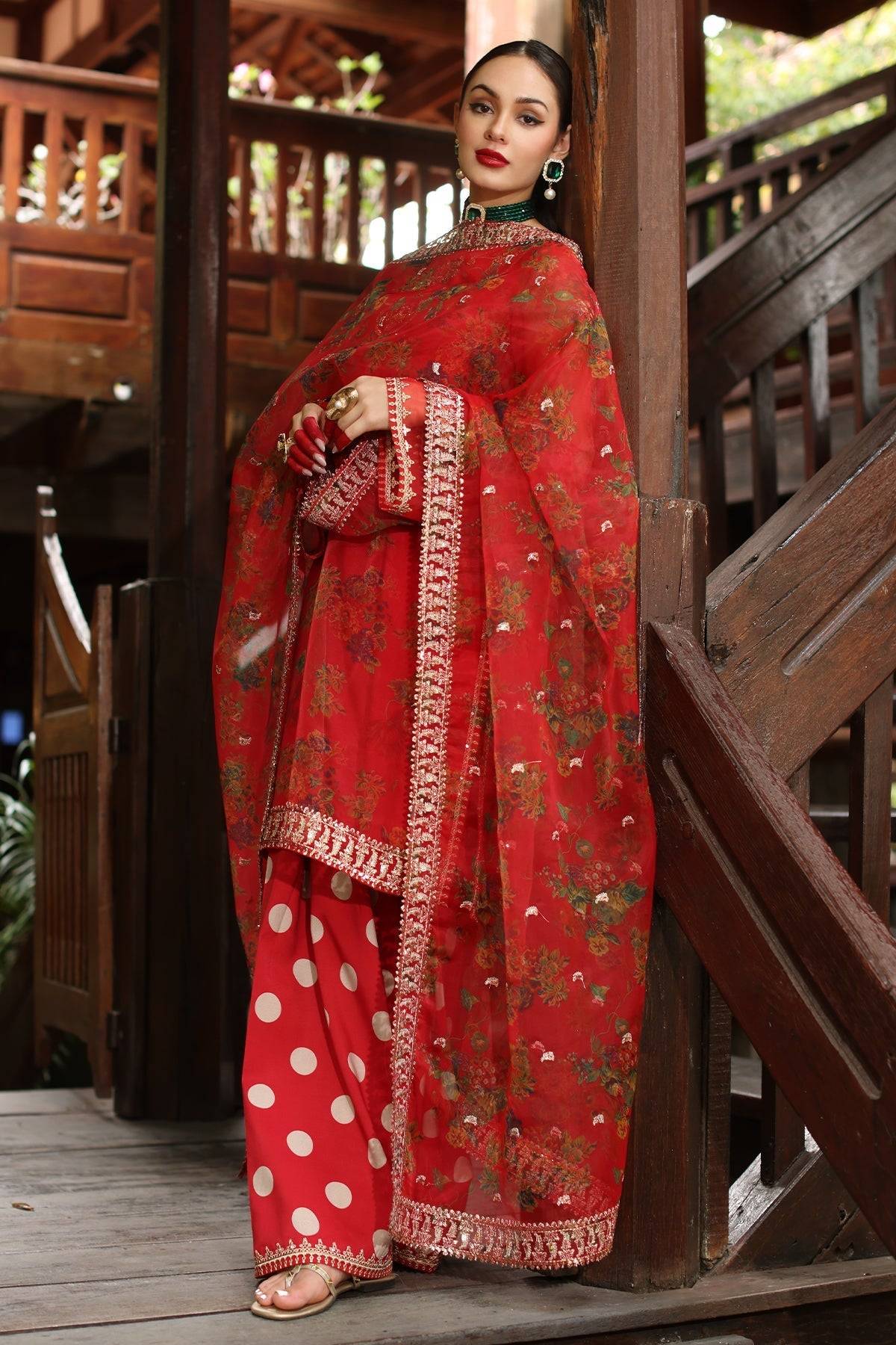 Charizma | Festive Pret | CMA-5-37 by Maria Faisal - Registered Vendor of : Charizma - type : Ladies Clothes - 100% original wedding dresses