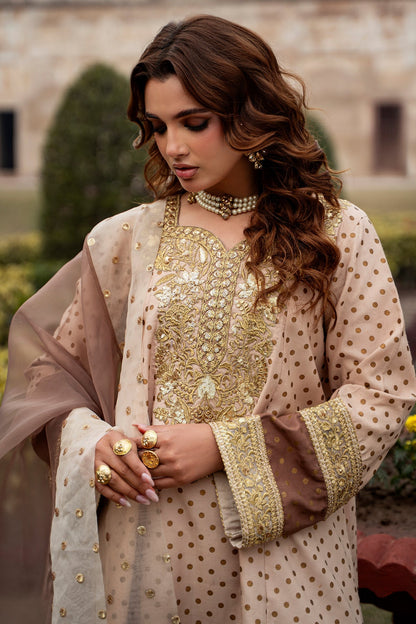 Charizma | Festive Pret  | CMA-6-273 - Dress - available at Maria Faisal in UK and USA.