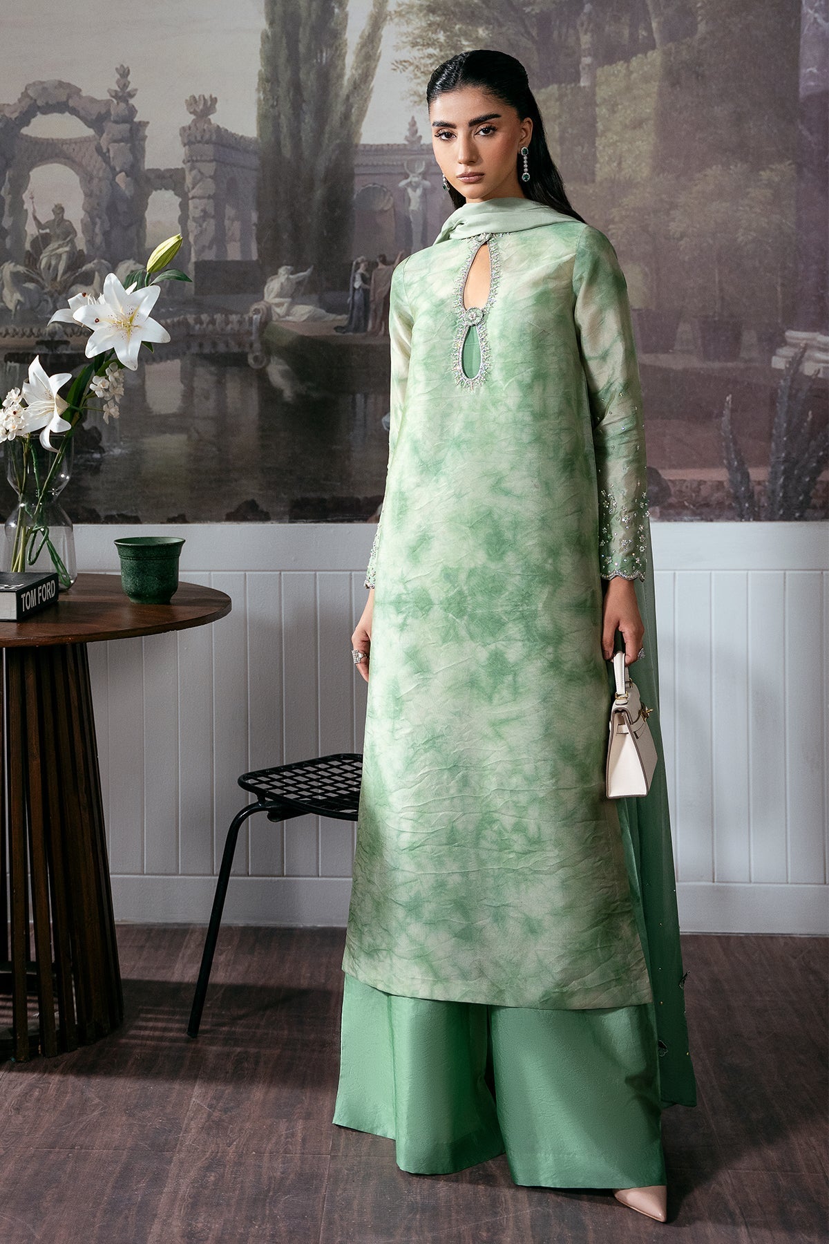 Mina Kashif | Loona Luxe Formals | Noira - Formal Dress - available at Maria Faisal in UK and USA.