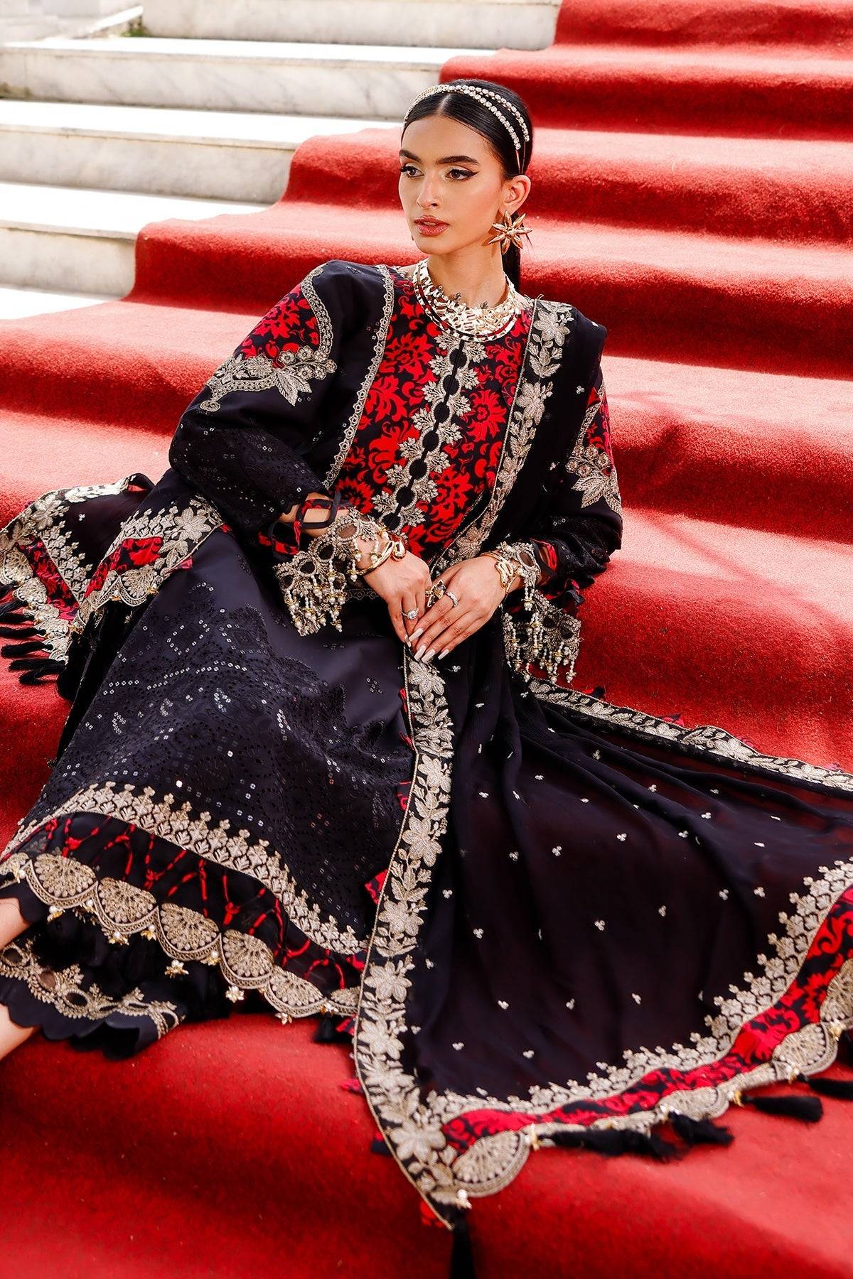 Charizma | Tabeer Lawn Vol 25 | CT5-09 by Maria Faisal - Registered Vendor of : Charizma - type : Ladies Clothes - 100% original wedding dresses