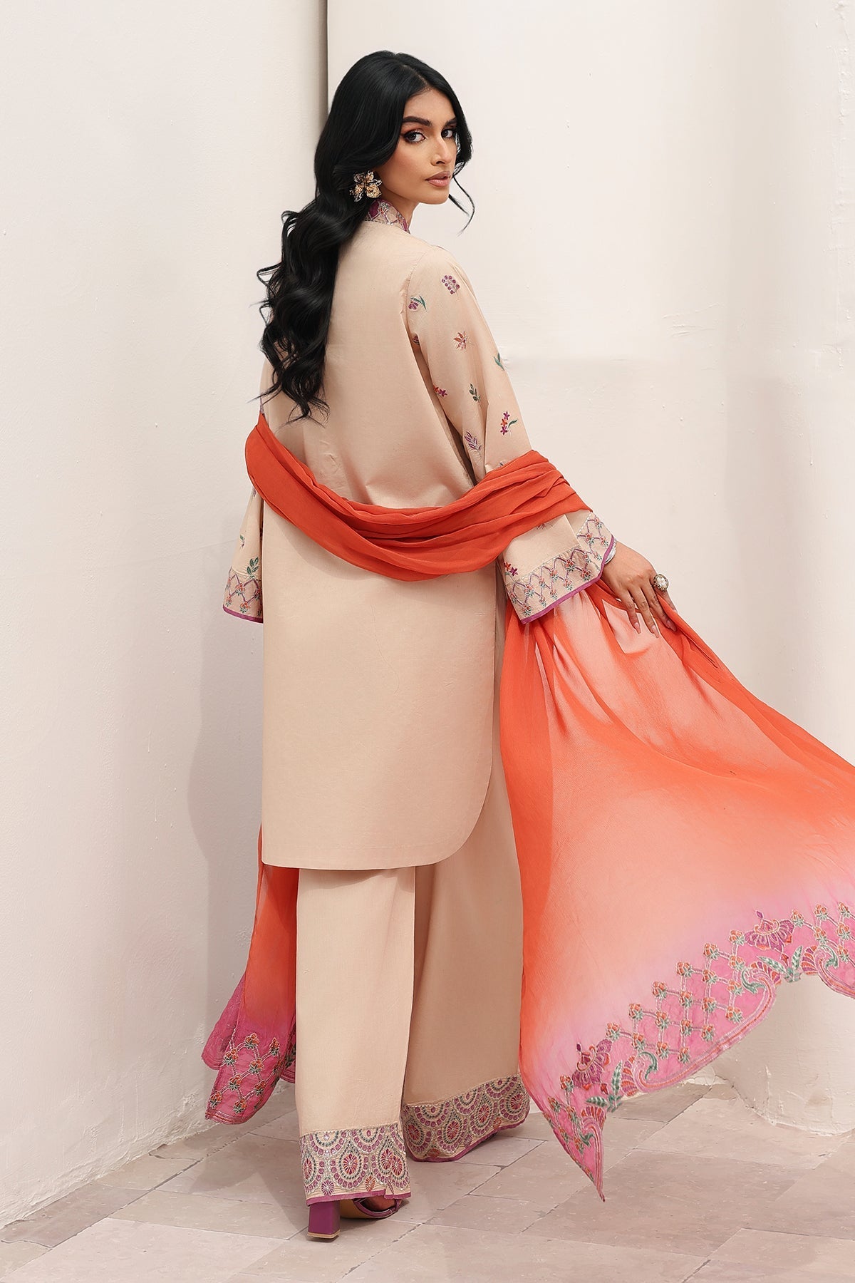 Charizma | Festive Edit | CNP-6-211 - Luxury Dress - available at Maria Faisal in UK and USA.