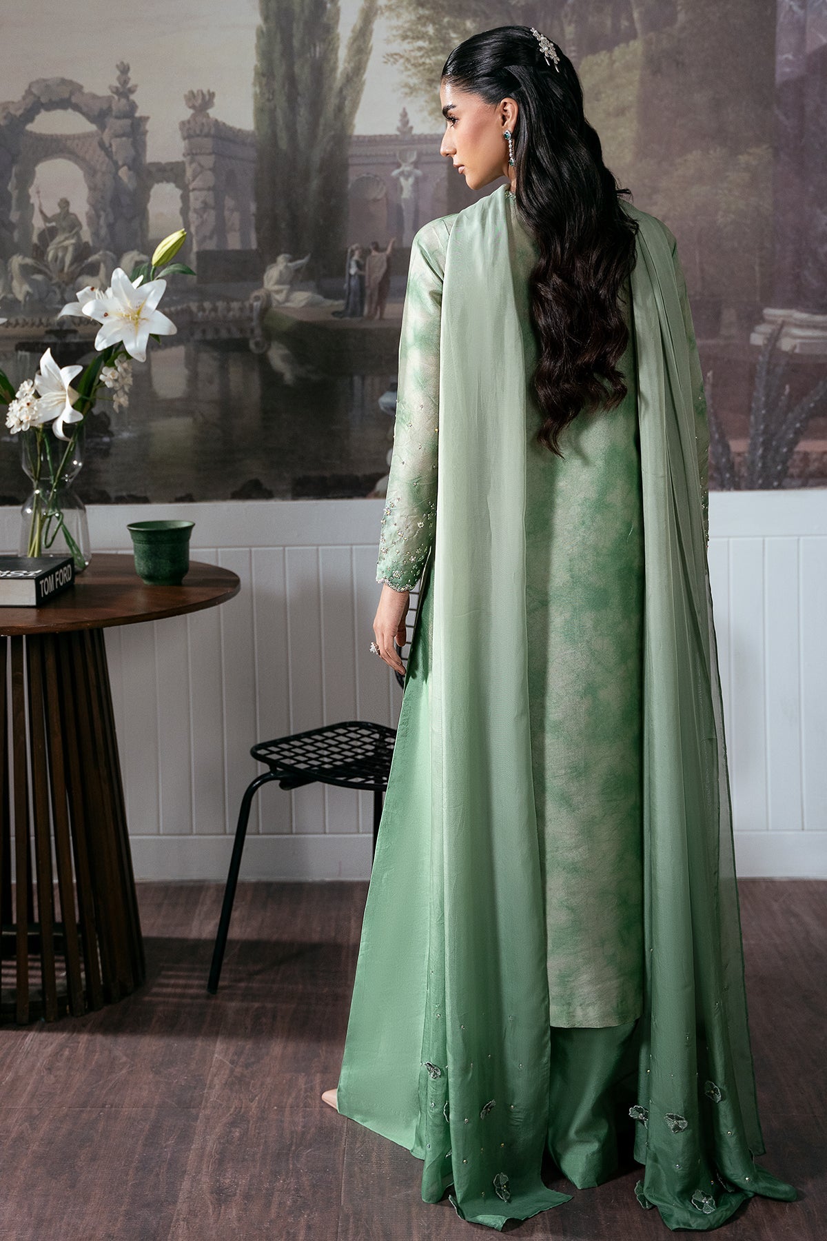 Mina Kashif | Loona Luxe Formals | Noira - Formal Dress - available at Maria Faisal in UK and USA.