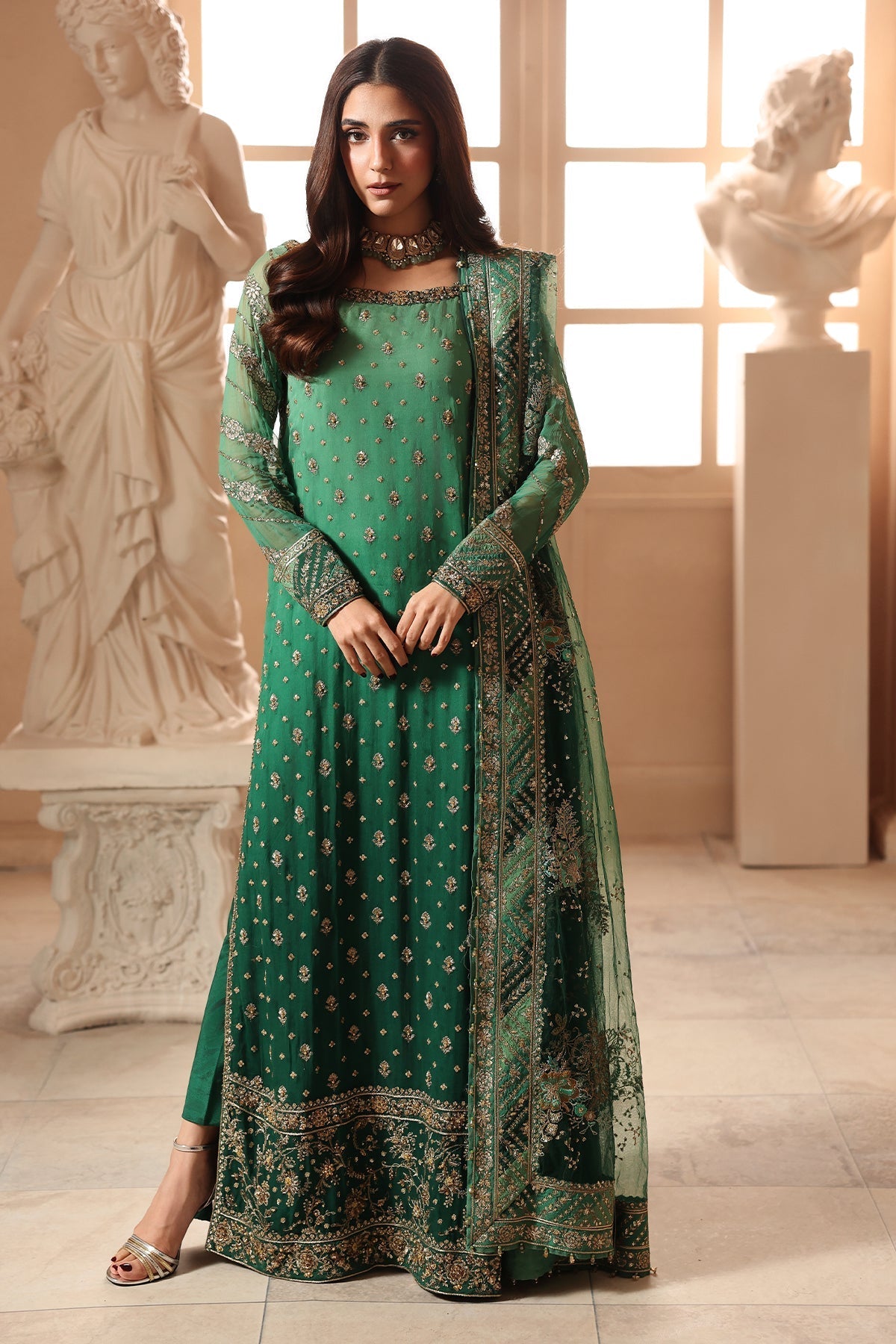 Charizma | Dastan e Jashan |DJW6-03 - Formal Dress - available at Maria Faisal in UK and USA.
