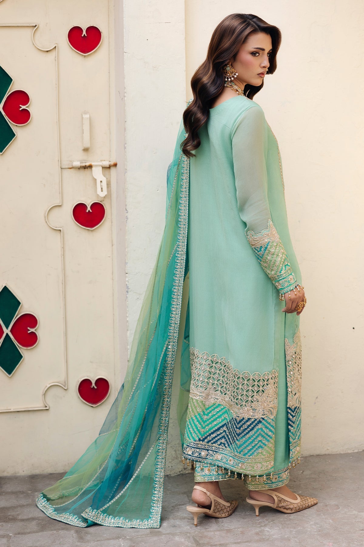 Charizma | Celine Festive 26 | CCE6-01 - Formal Dress - available at Maria Faisal in UK and USA.
