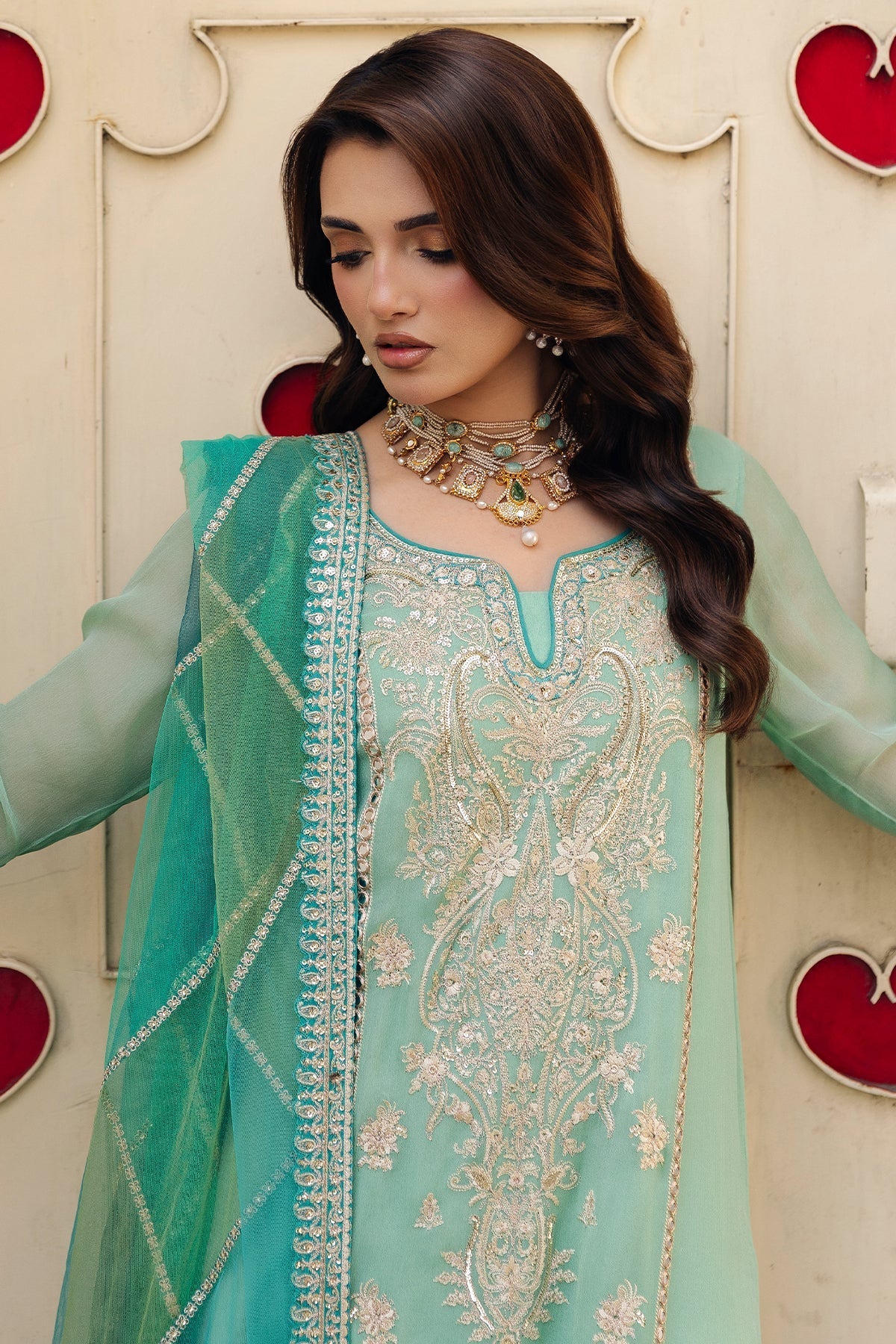 Charizma | Celine Festive 26 | CCE6-01 - Formal Dress - available at Maria Faisal in UK and USA.