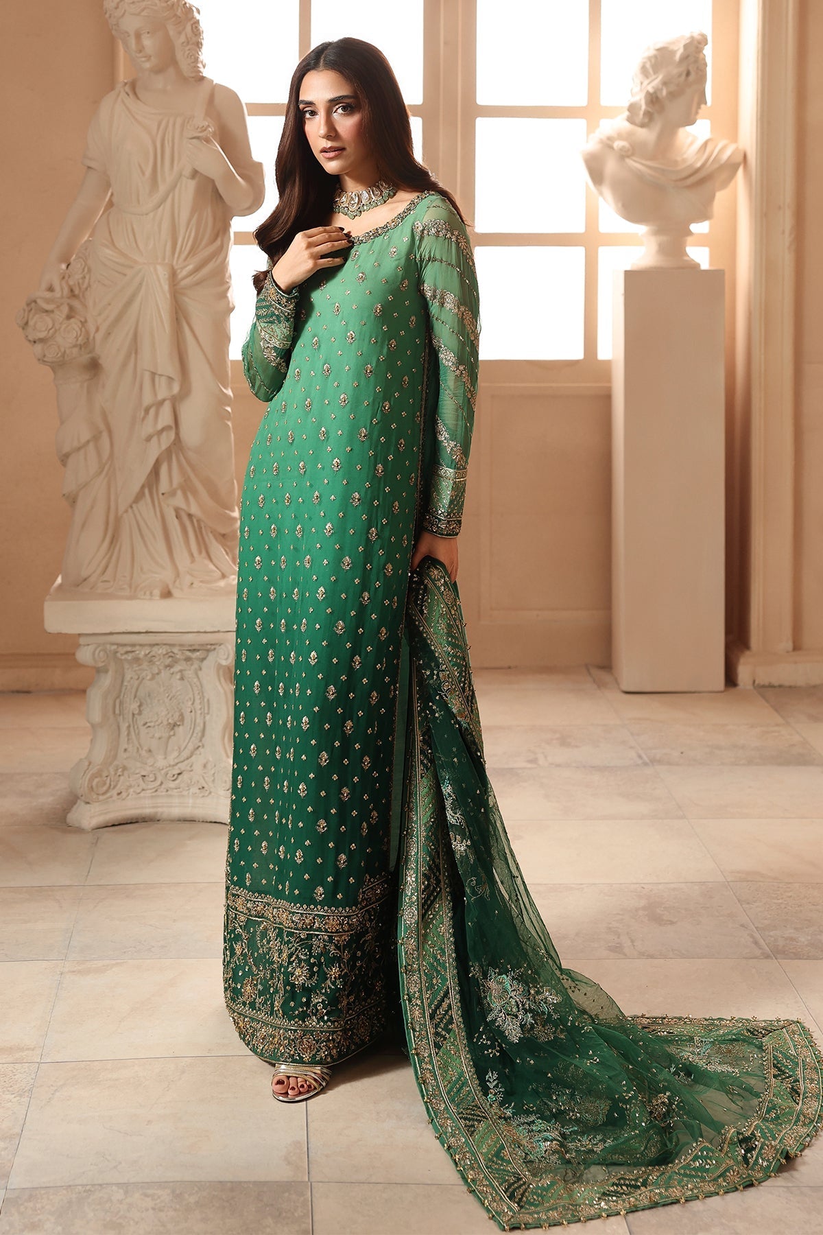 Charizma | Dastan e Jashan |DJW6-03 - Formal Dress - available at Maria Faisal in UK and USA.
