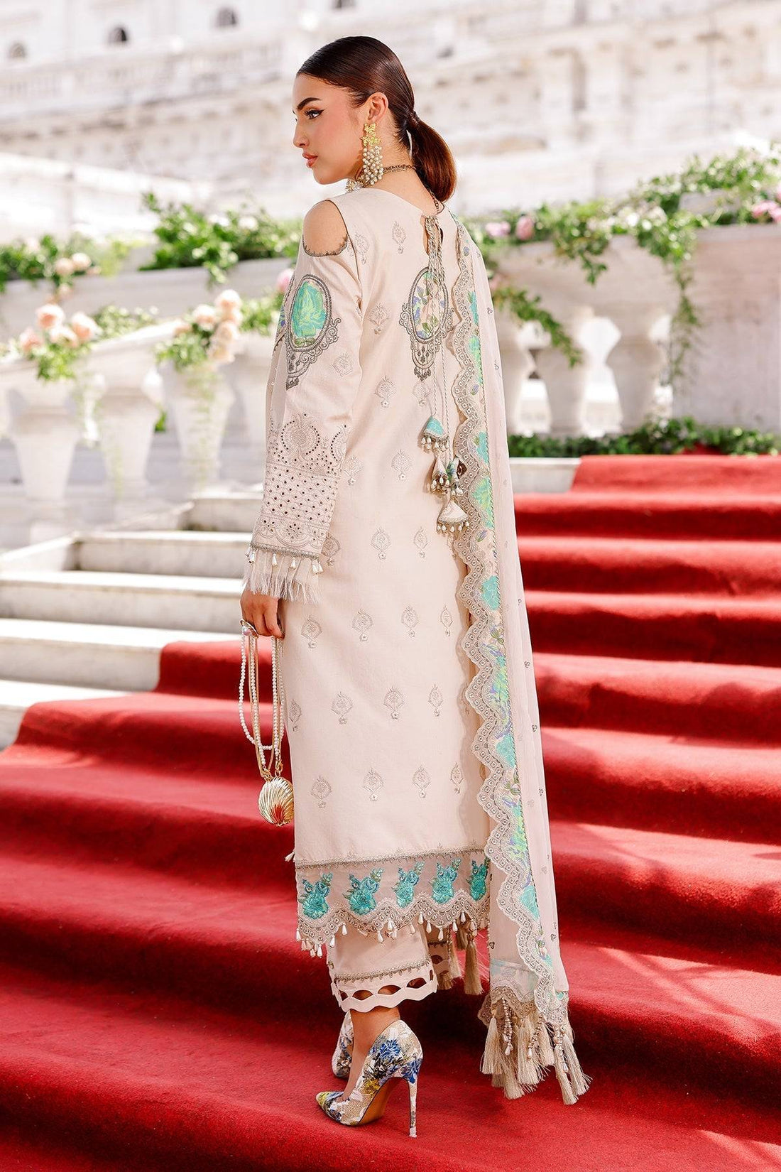 Charizma | Tabeer Lawn Vol 25 | CT5-11 by Maria Faisal - Registered Vendor of : Charizma - type : Ladies Clothes - 100% original wedding dresses