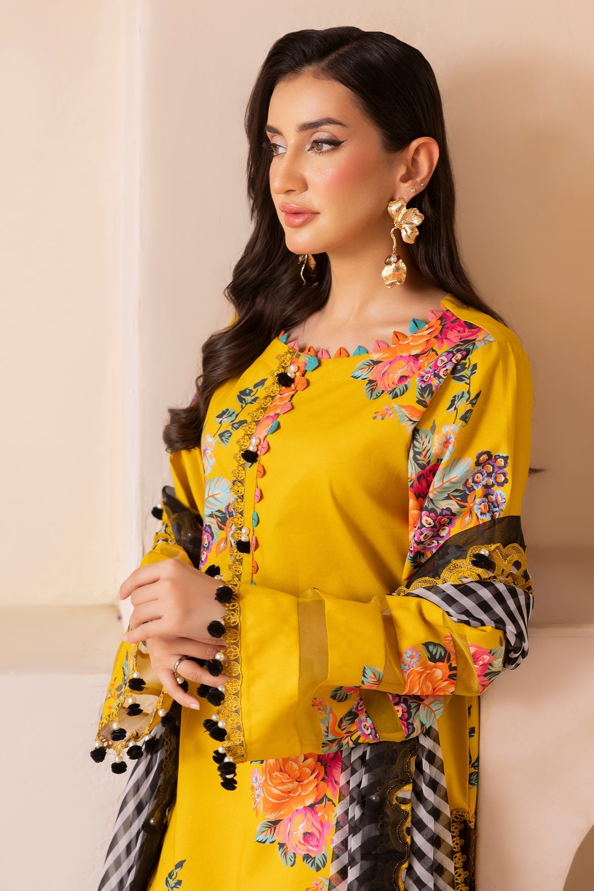 Charizma | Chunnri Collection | CH6-12 - Luxury Dress - available at Maria Faisal in UK and USA.
