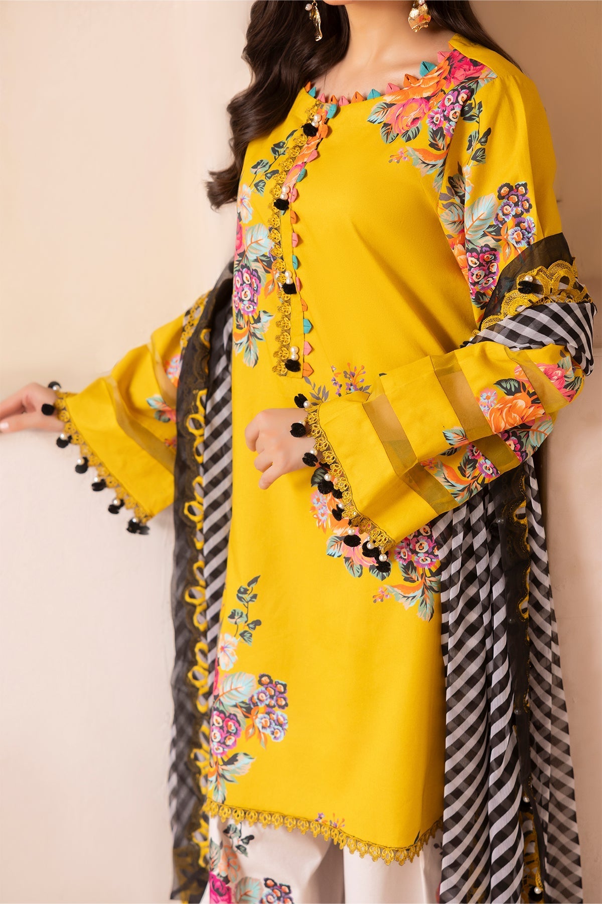 Charizma | Chunnri Collection | CH6-12 - Luxury Dress - available at Maria Faisal in UK and USA.